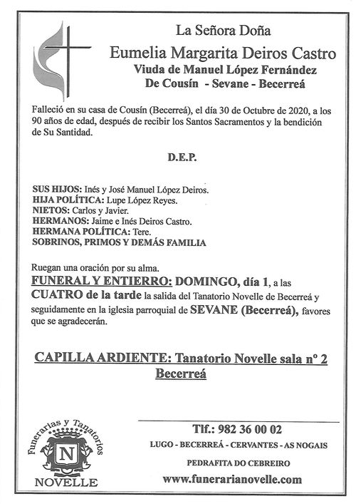 Funerales Funerarias y Tanatorios Novelle